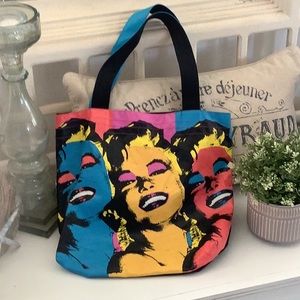 Marilyn Monroe Tote Andy Warhol by Sam Shaw